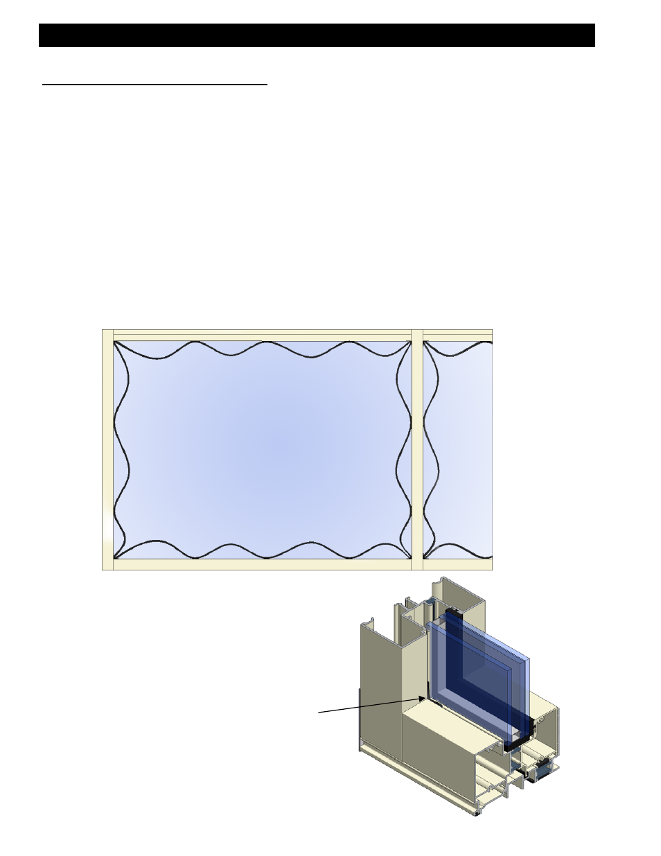 Step 9) drive-in glazing gasket installation | EFCO 526 Series User Manual | Page 47 / 50