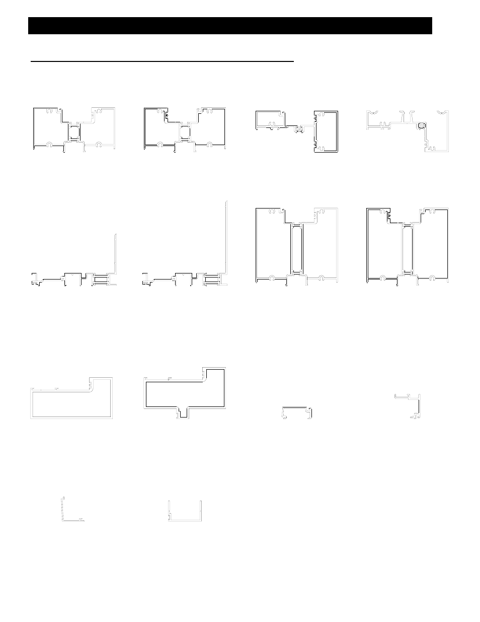 Horizontal parts, Series 526 impact installation instructions | EFCO 526 Series User Manual | Page 5 / 50