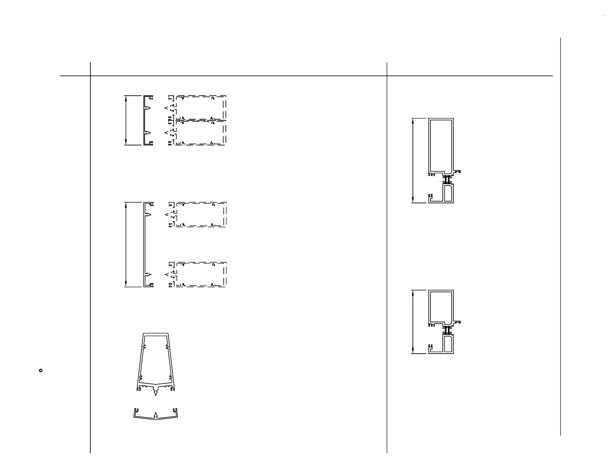 Optional custom extrusions, Optional custom application extrusions | EFCO 960 Series User Manual | Page 14 / 65