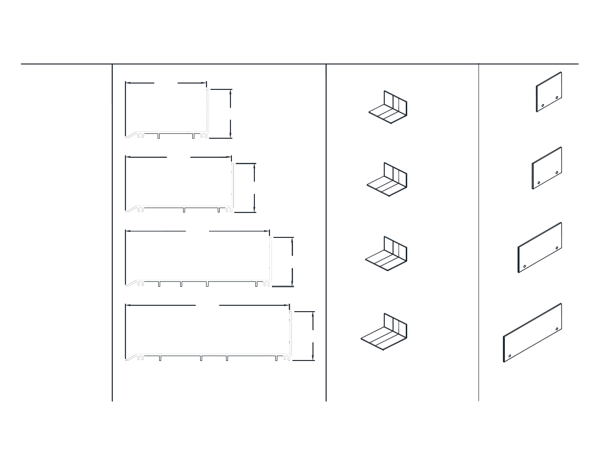 Standard sill flashings with end caps, Standard sill flashings w/end caps, End cap pkg. # f542 | EFCO 960 Series User Manual | Page 15 / 65