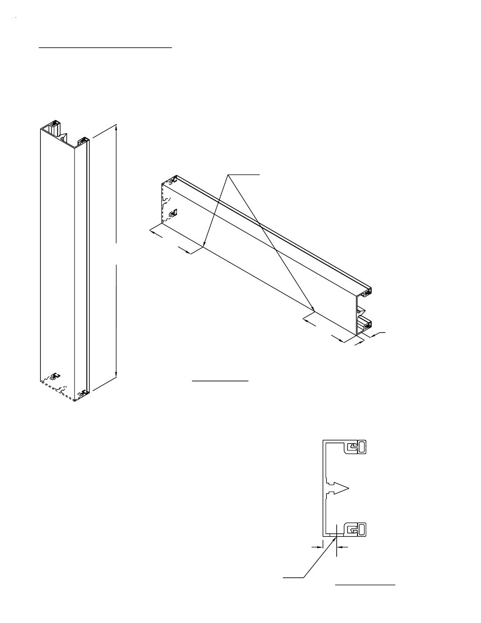 Snap on covers & weep holes, Flashing installa, Snap on covers and weep holes | Is the same as the frame size, Fig. # 21 fig. # 22 | EFCO 960 Series User Manual | Page 37 / 65