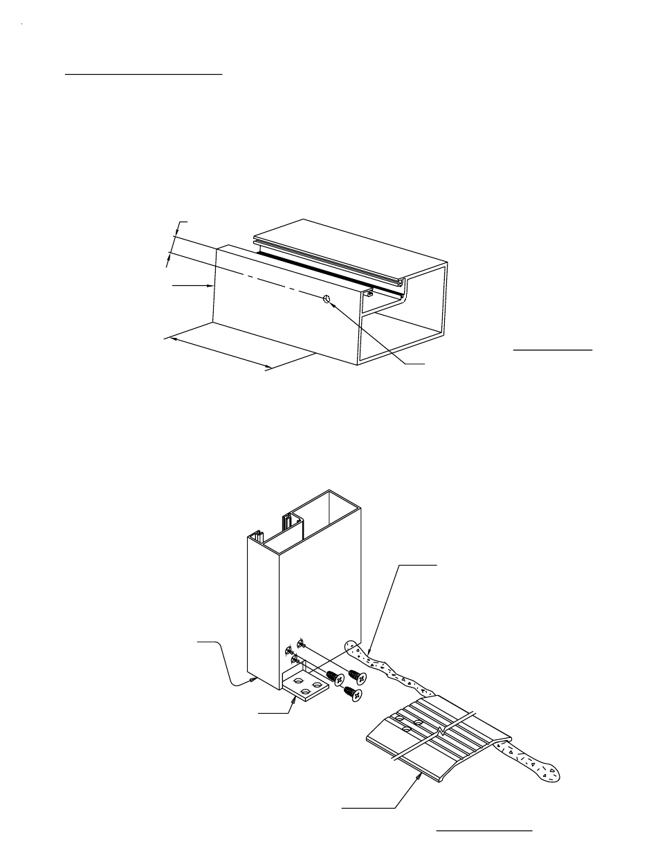 Door frame installation, E) 1/4" & 1/2" glazing adaptors w/ l129 deflector, C) l126 water deflector for 1" glazing | D) typical detail showing parts relationship, B) glass setting chair assembly, Fig. # 27a, Step 2) step 3) step 1), Fig. # 27 | EFCO 960 Series User Manual | Page 41 / 65