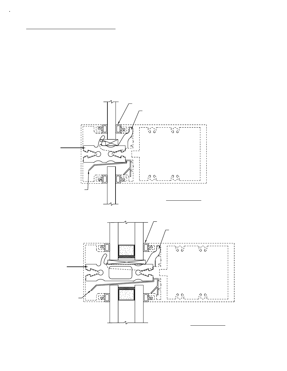 Glazing, 1" glazing, Fig. # 48 fig. # 47 | Screw spline / shear block installation | EFCO 960 Series User Manual | Page 51 / 65