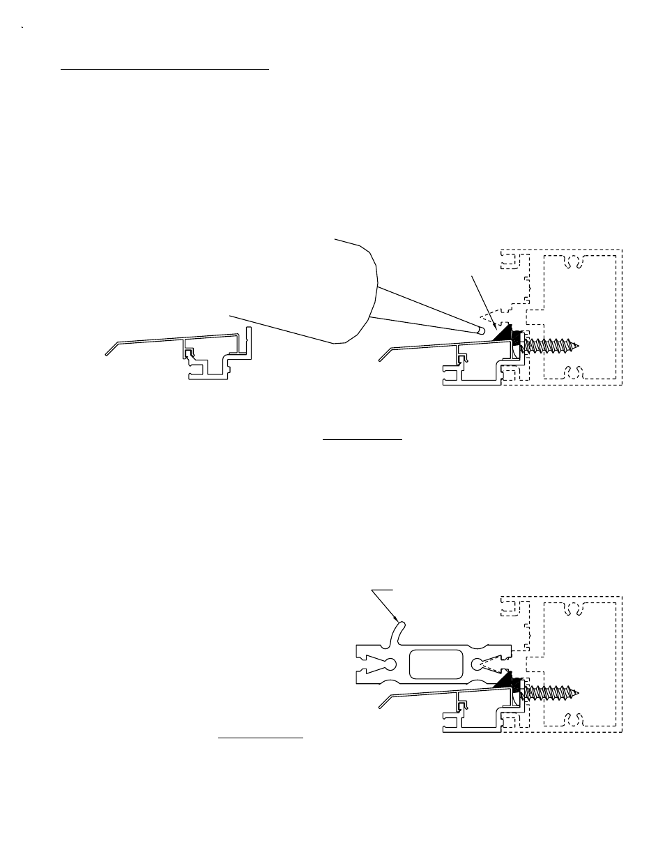 Fig. # 52, Step 4), Step 3) | Fig. # 51, 1/4" and 1/2" glazing adaptors | EFCO 960 Series User Manual | Page 53 / 65