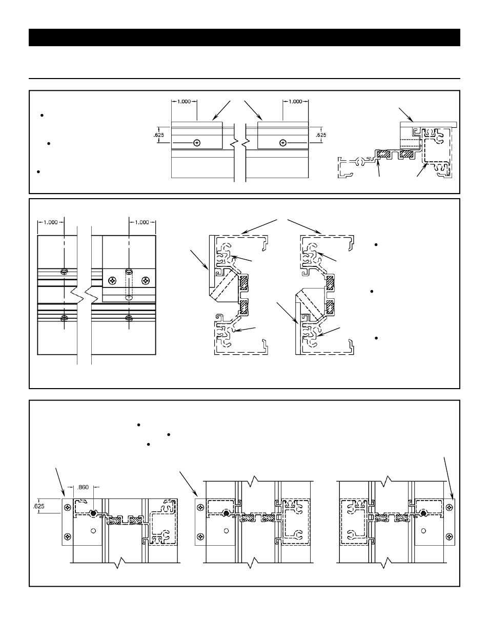 Series 403x storefront installation instructions | EFCO 403X Series User Manual | Page 12 / 29