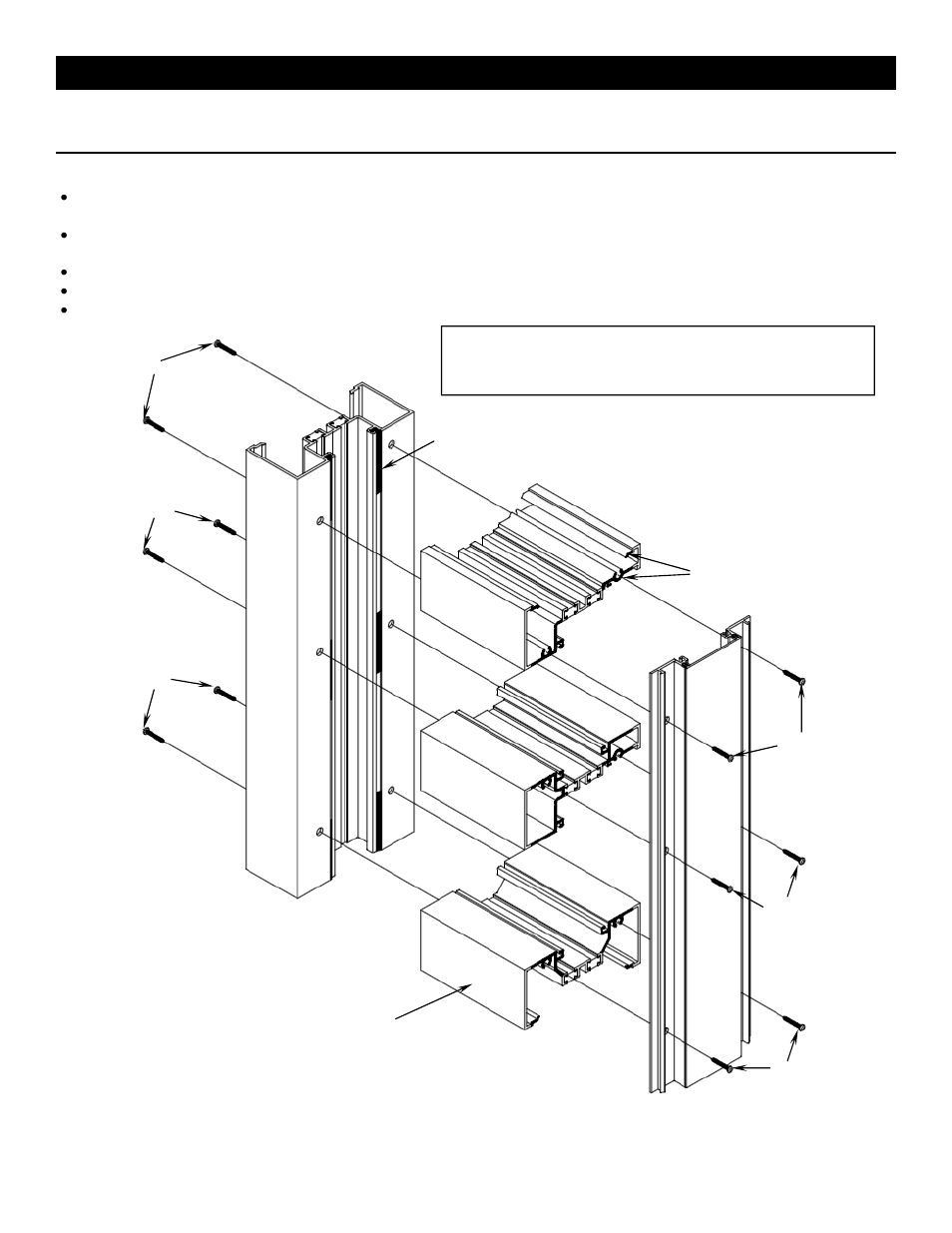 Series 403x storefront installation instructions | EFCO 403X Series User Manual | Page 17 / 29