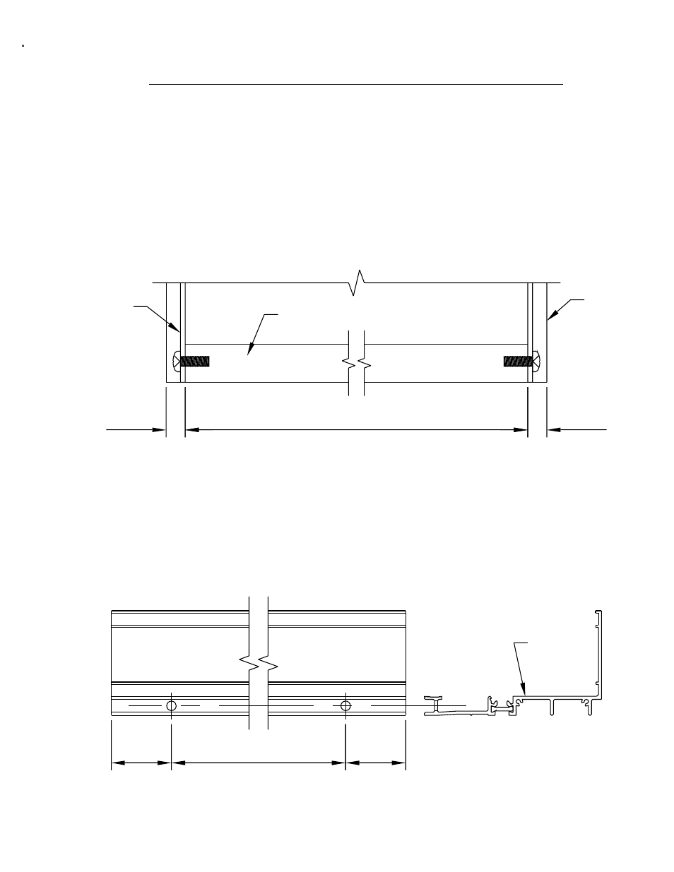 Subsill fabrication, Vi corners, Step 1) cut length | Fig. 6] step 2) weep fabrication, Fig. 7 | EFCO 945 Series User Manual | Page 15 / 50