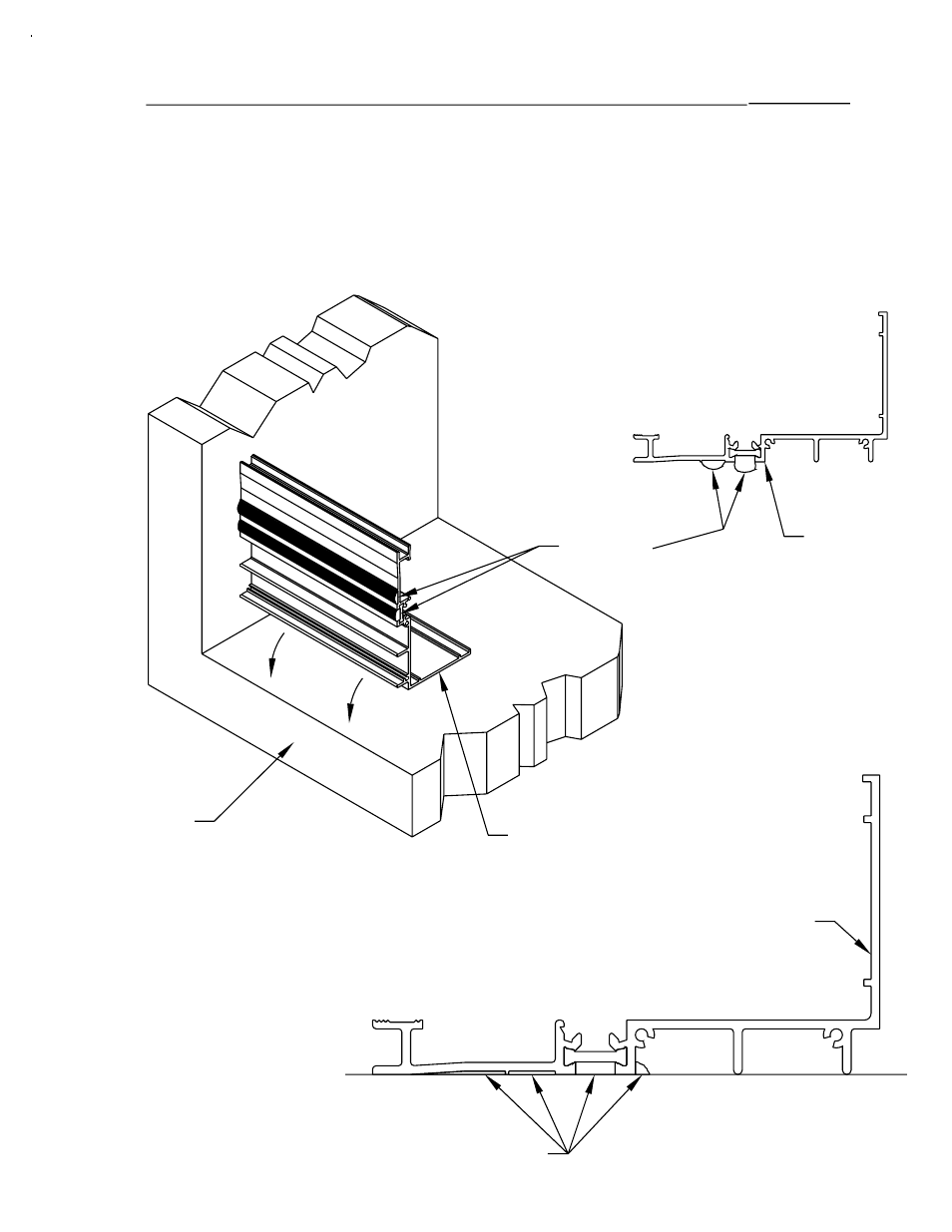 Fig. 12, Fig. 11, Step 7) sealant bed | Con’t) | EFCO 945 Series User Manual | Page 18 / 50