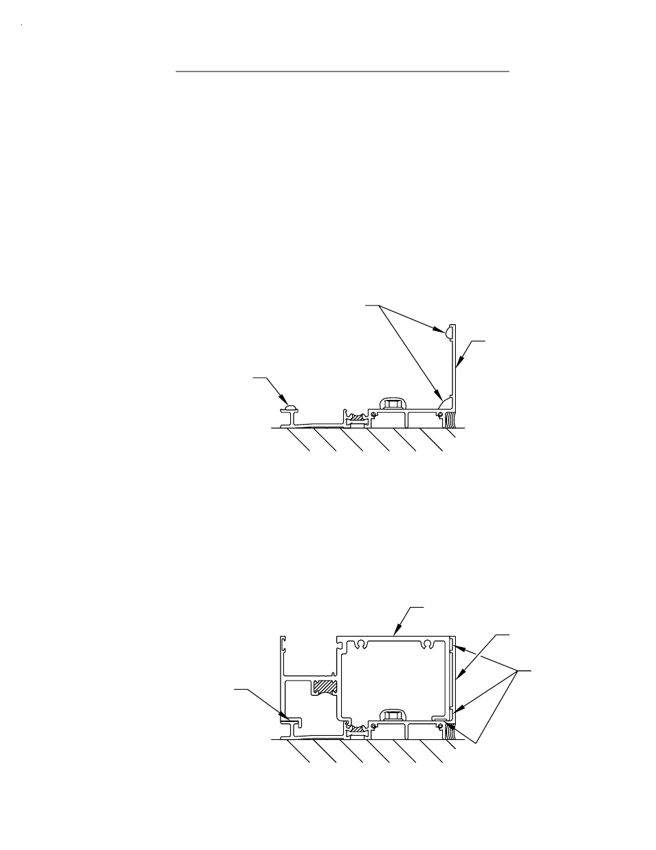 Sealing the sill onto the subsill, X door frames, Fig. 25 | Fig. 24, Step 1) sealing the sill onto the subsill | EFCO 945 Series User Manual | Page 27 / 50