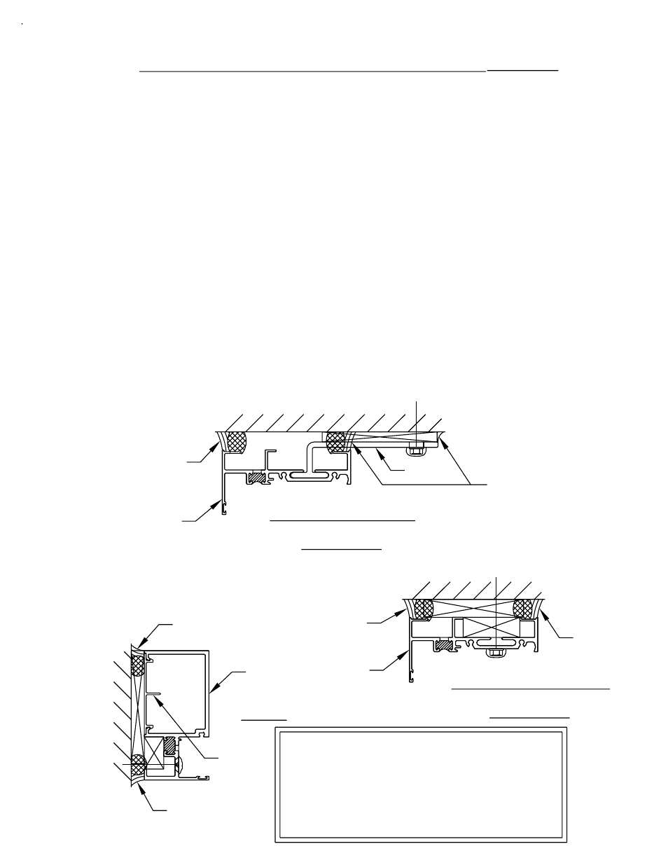 Anchoring the second ladder, Step 11) perimeter seal, Fig. 43 | Con’t), Step 10) anchoring the second ladder, Head (w/ strap anchor), Jamb, Head (w/o strap anchor) | EFCO 945 Series User Manual | Page 35 / 50