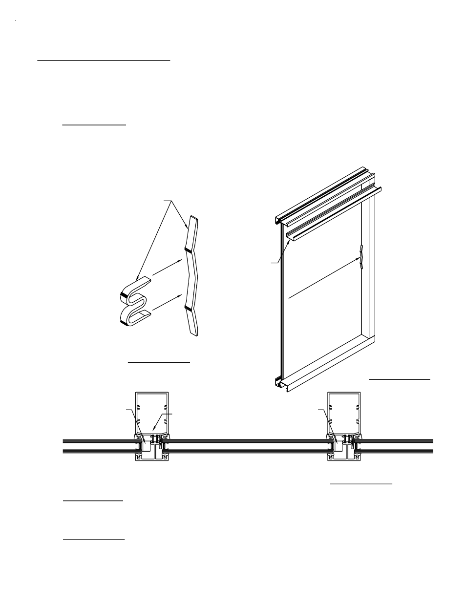 Antiwalk block installation, Step #58 step #57, Interior gasket installation | Step #56 antiwalk block installation | EFCO 955 Series User Manual | Page 41 / 45