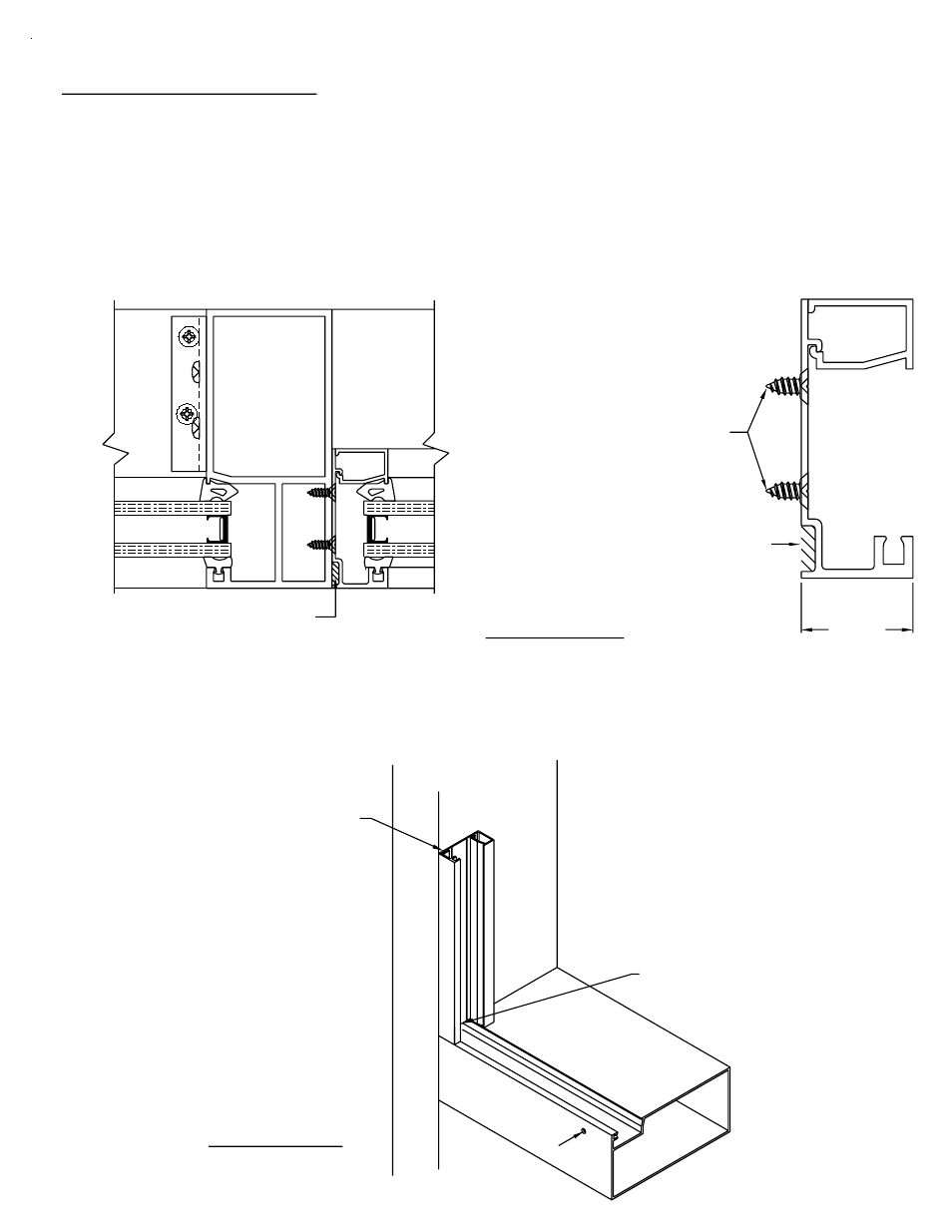 Transom jamb appoied glazing, Detail # 68, Detail # 67 | EFCO 955 Series User Manual | Page 44 / 45