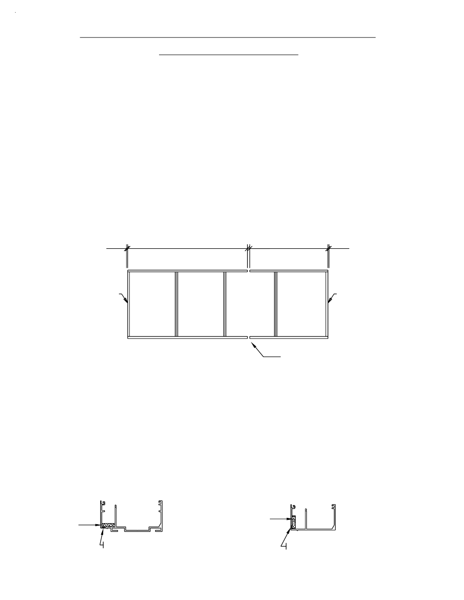 Head & sill can fabrication, 2) butt gla, E) vertical in | Fig. 2, Step 3), Step 2), Fig. 1, Step 1), Head and sill can | EFCO 904 Series User Manual | Page 15 / 52
