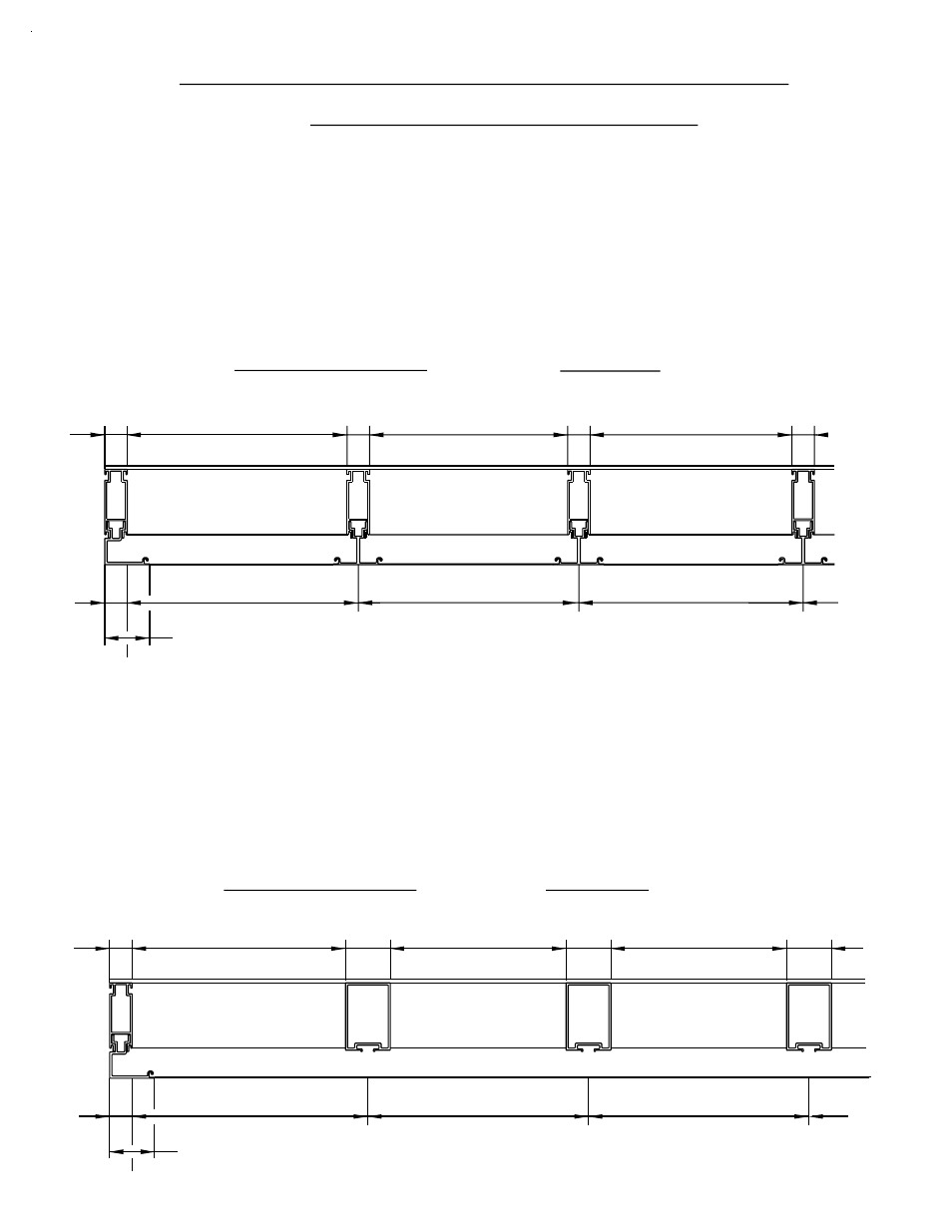 Head & sill can filler, G) intermediate horizontal, Installation | Fig. 8, 1) can filler cut lengths, 2) can filler cut lengths, Fig. 7, Head and sill can filler, Minus 2, Minus 1 | EFCO 904 Series User Manual | Page 18 / 52