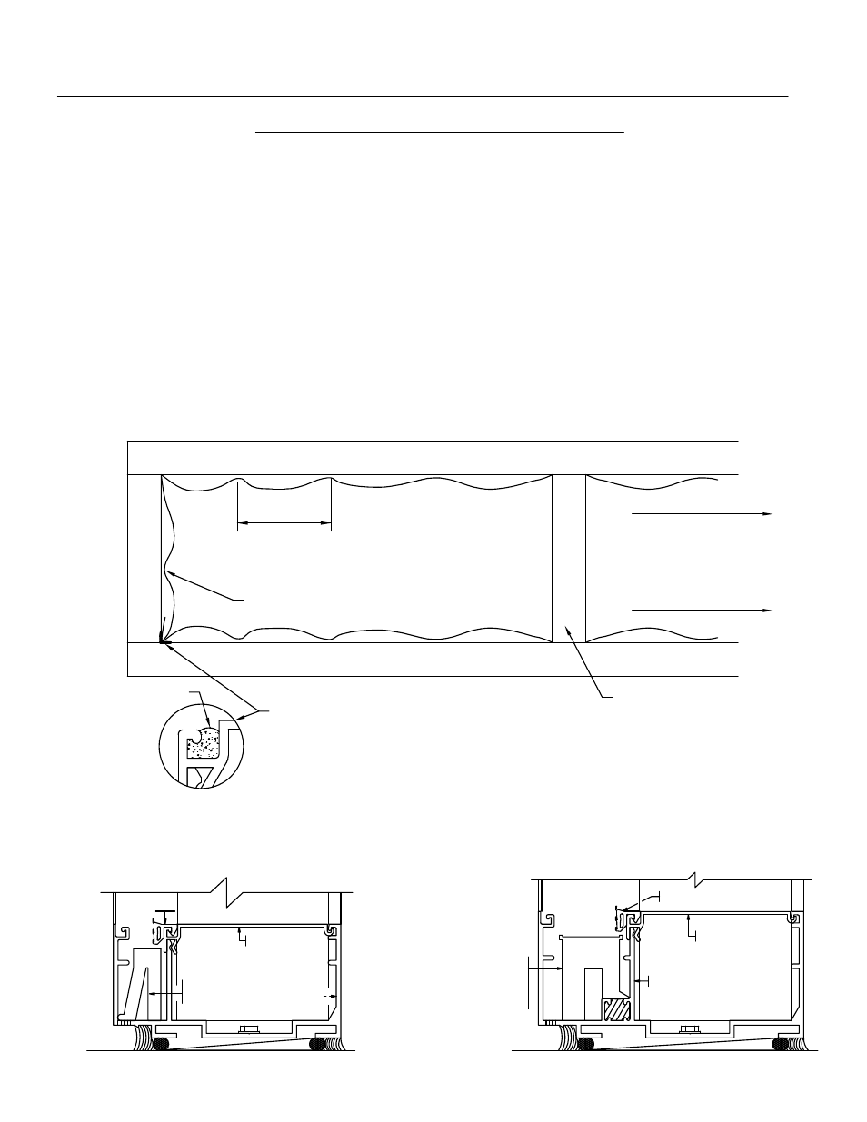 Glazing for butt glazed vertical, Minimizing condensati, Step 1) | For butt glazed vertical, Fig. 40, Step 2), Gasket length = d.l.o. + 2, Fig. 41 | EFCO 904 Series User Manual | Page 39 / 52