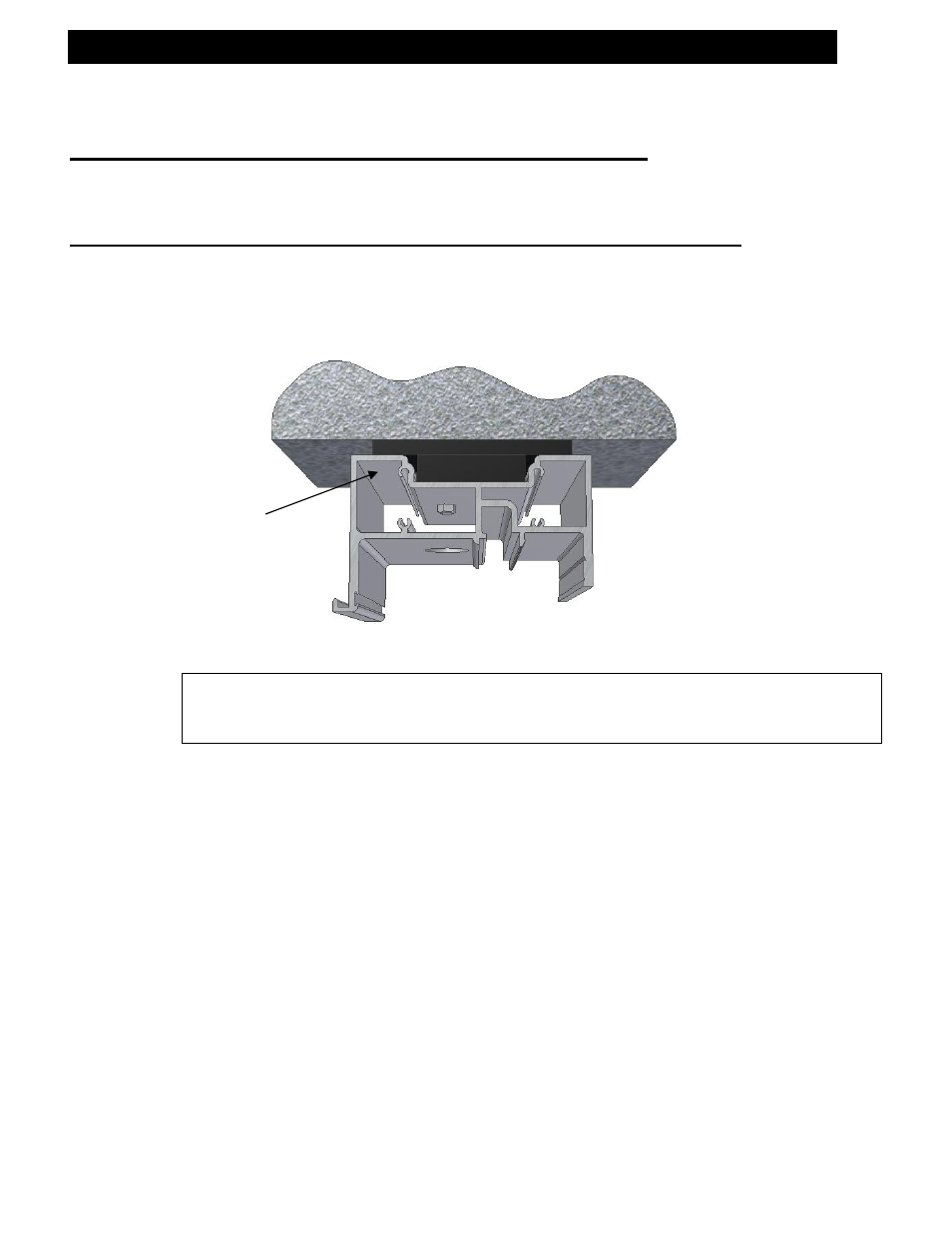 Without subframe, General installation without subhead | EFCO 5XP Series User Manual | Page 13 / 34