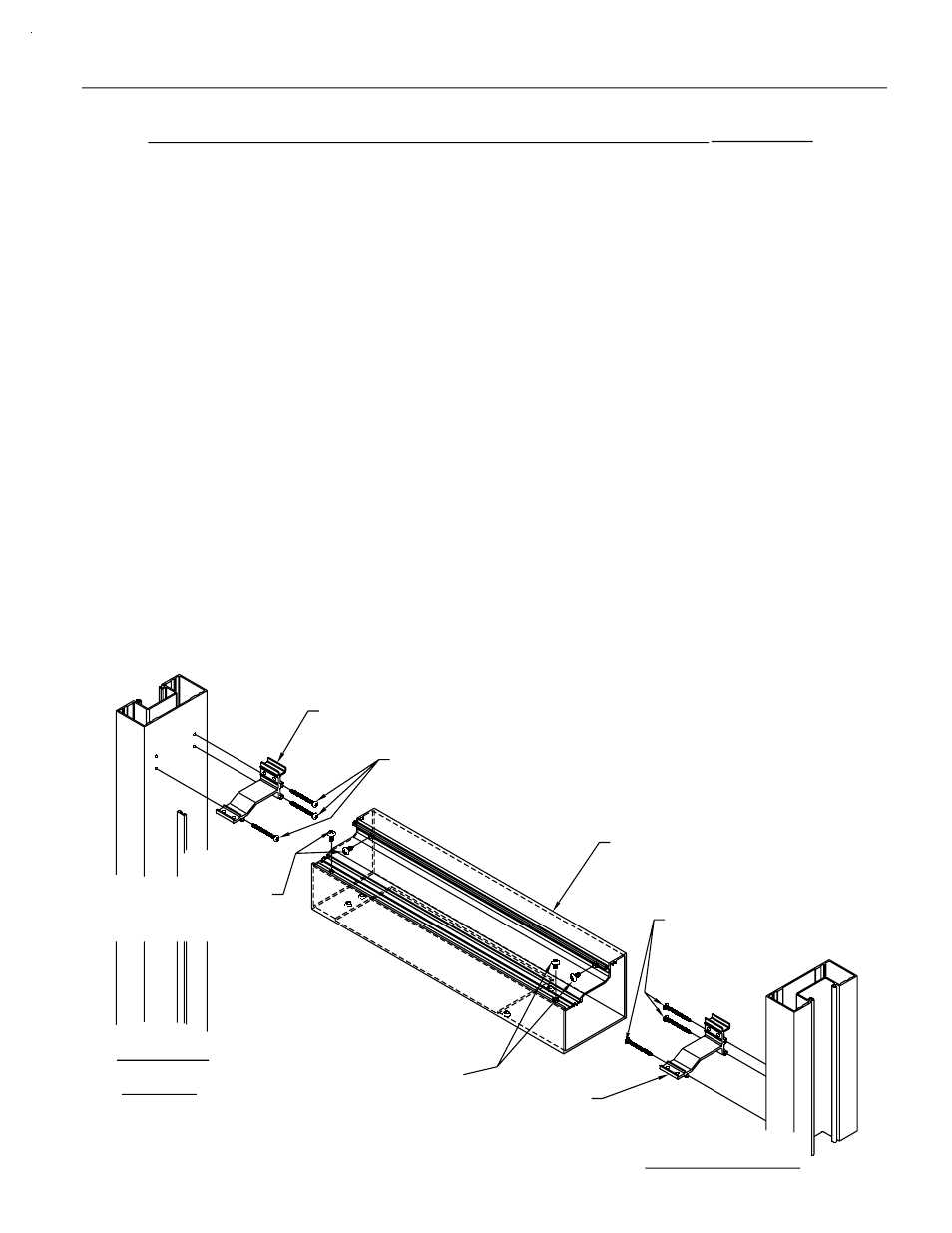 A) butt hinge, continuous hinge, center pivots, Hinge stile, Lock stile | Con’t) b. offset pivots, 4" or 4 1/2" header/t’bar installation steps | EFCO Dorma RTS 88 User Manual | Page 10 / 23