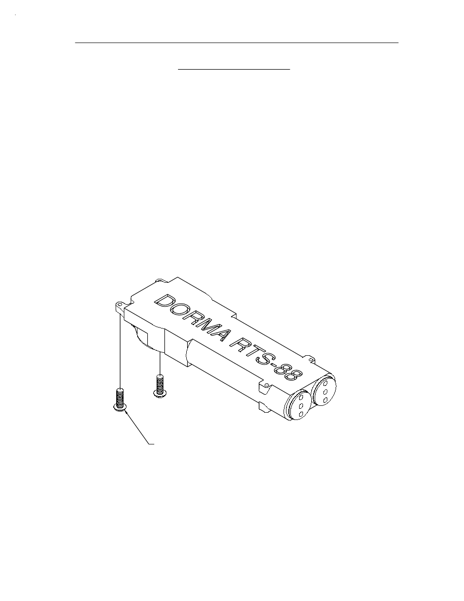 Closer preparation with hinges or center pivots, Exploded views | EFCO Dorma RTS 88 User Manual | Page 11 / 23