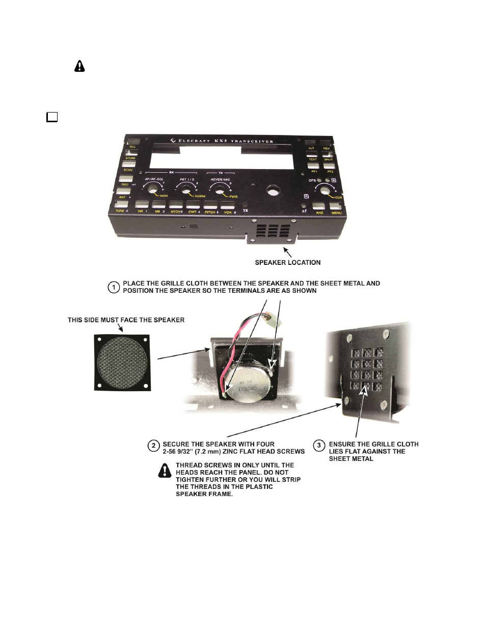 Elecraft KX3 Assembly Manual User Manual | Page 12 / 47