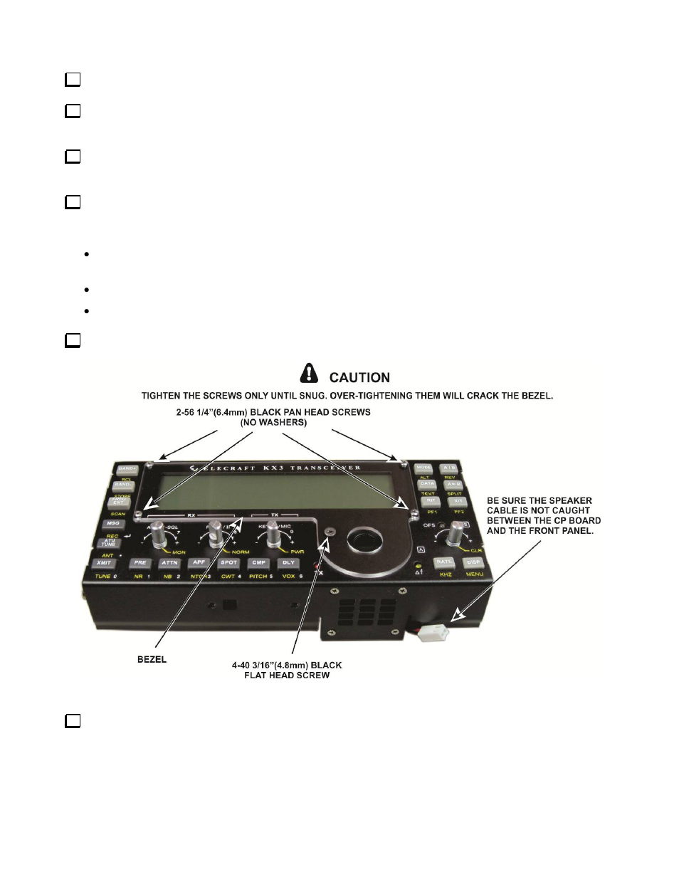 Elecraft KX3 Assembly Manual User Manual | Page 16 / 47