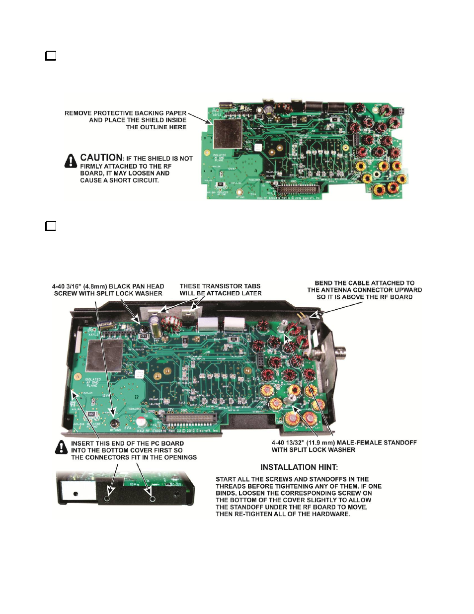 Elecraft KX3 Assembly Manual User Manual | Page 28 / 47