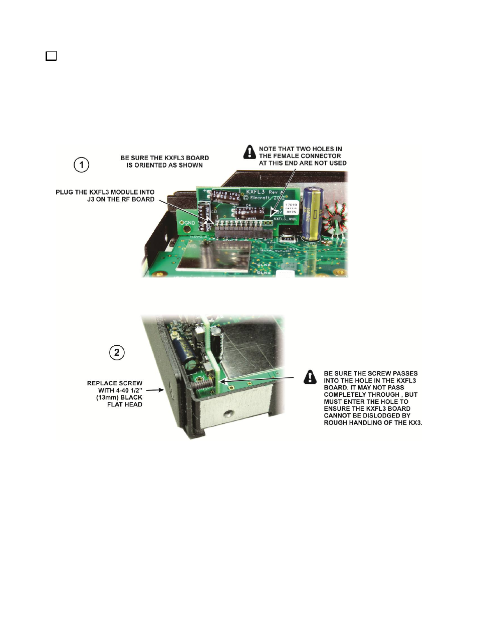 Elecraft KX3 Assembly Manual User Manual | Page 32 / 47