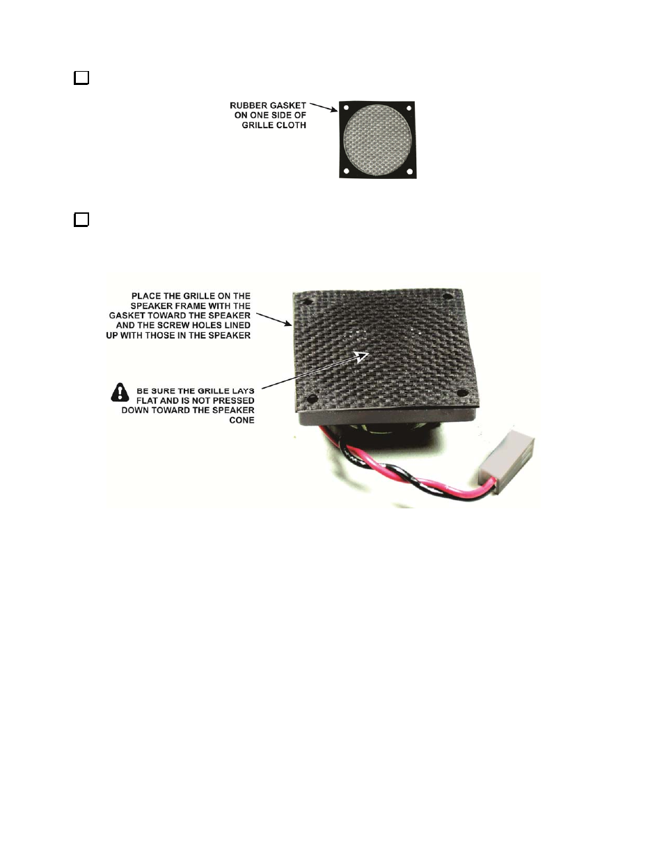 Elecraft KX3 Speaker Grille Instructions User Manual | Page 5 / 9