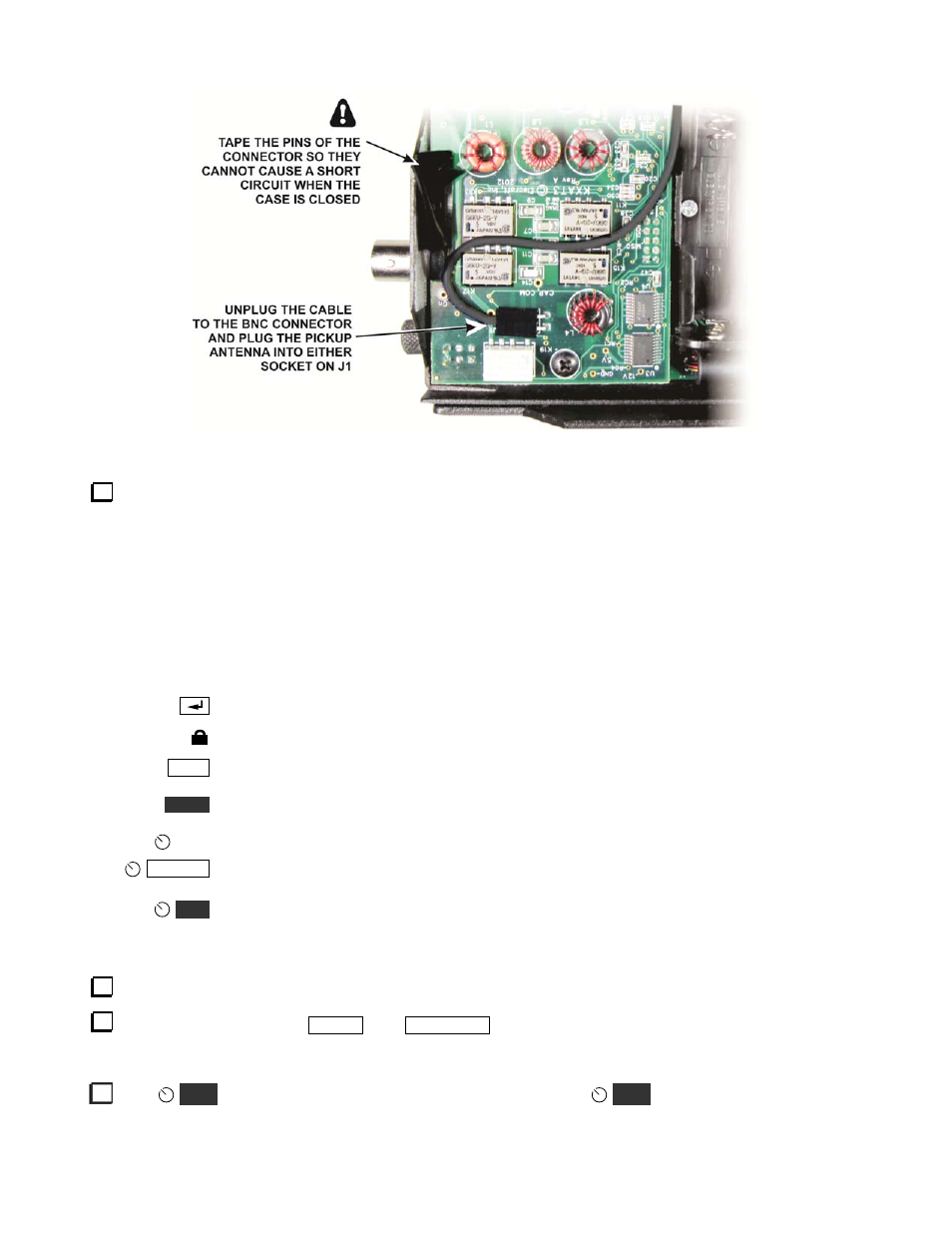 Setup for calibration | Elecraft KXFL3 Filter Option User Manual | Page 6 / 12