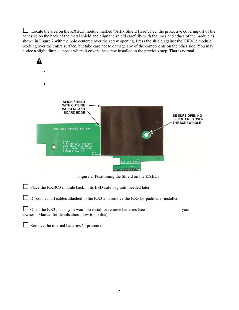 Elecraft KXBC3 User Manual | Page 8 / 13