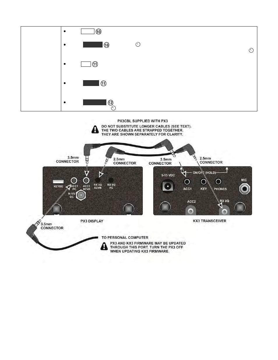 Elecraft PX3 Owner's Manual User Manual | Page 8 / 53