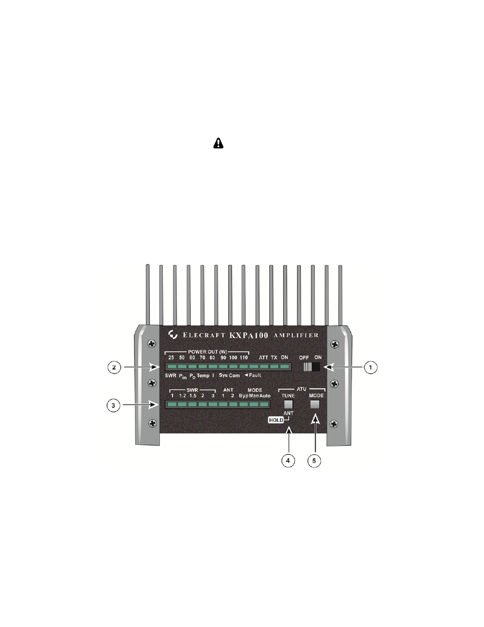 Operation | Elecraft KXPA100 Manual User Manual | Page 21 / 55