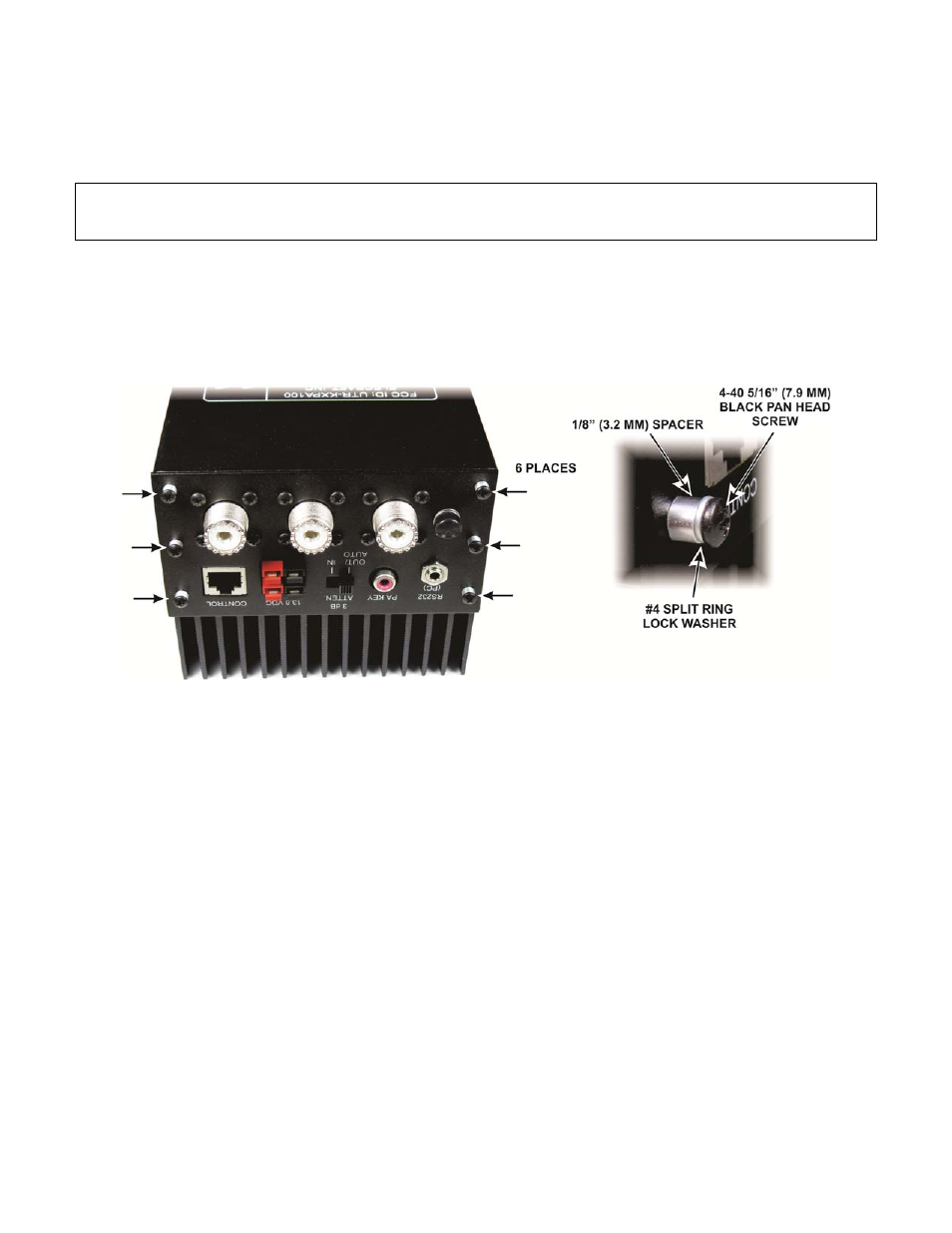 Elecraft KXPA100 Assembly Errata User Manual | 1 page