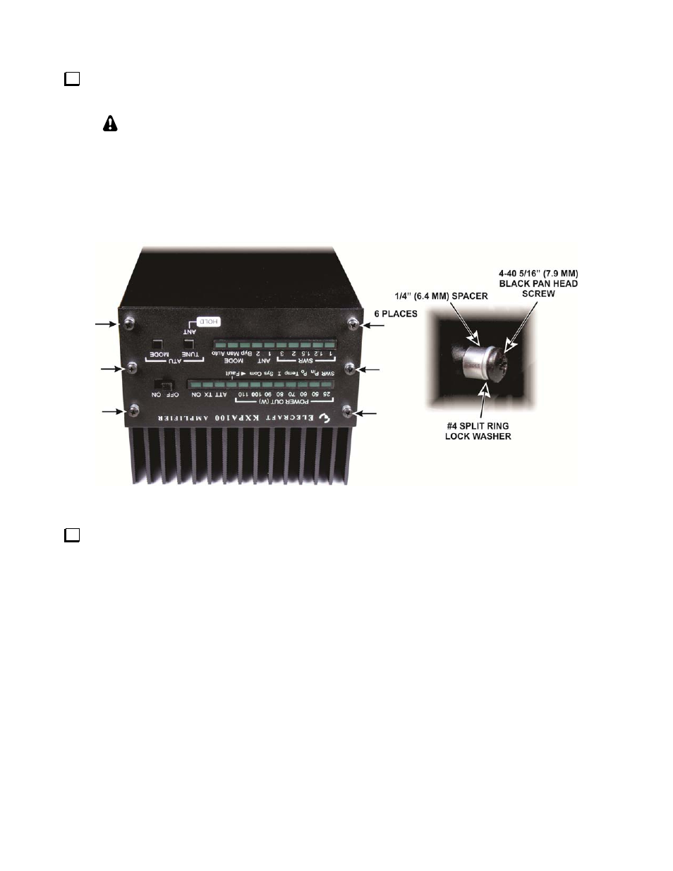 Elecraft KXAT100 Installation Manual User Manual | Page 17 / 17