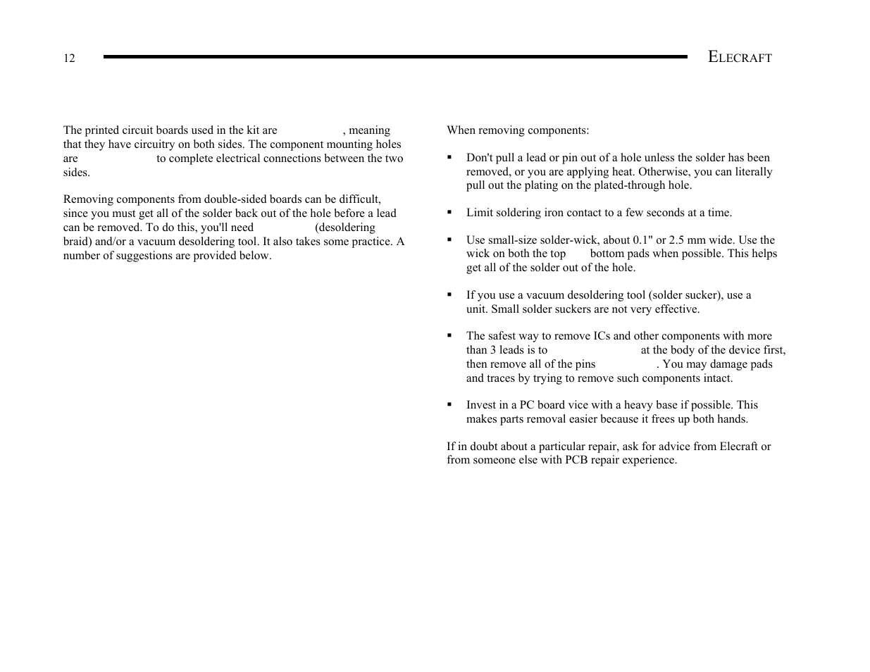 Elecraft KX1 Manual User Manual | Page 13 / 96