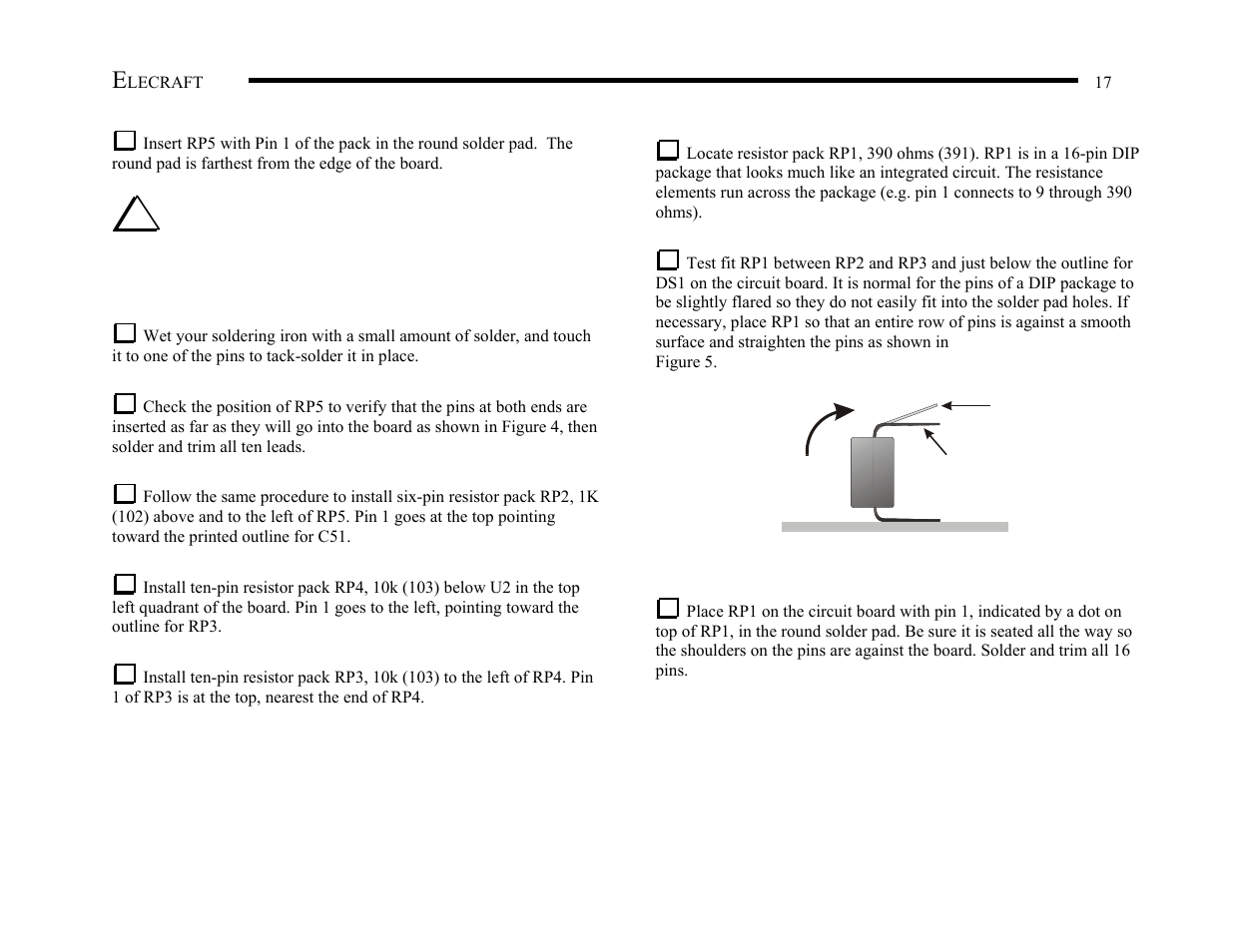 Elecraft KX1 Manual User Manual | Page 18 / 96