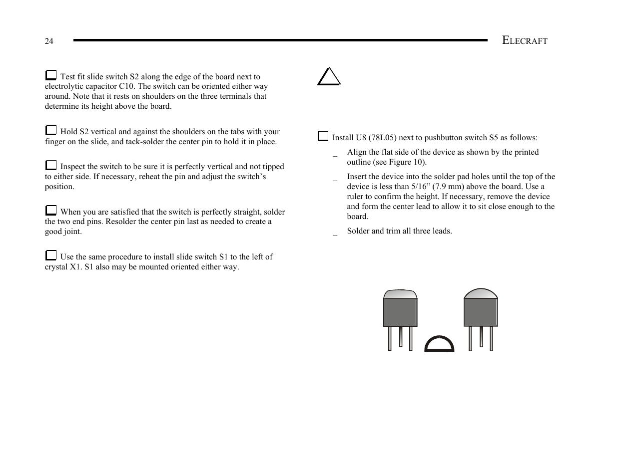Elecraft KX1 Manual User Manual | Page 25 / 96