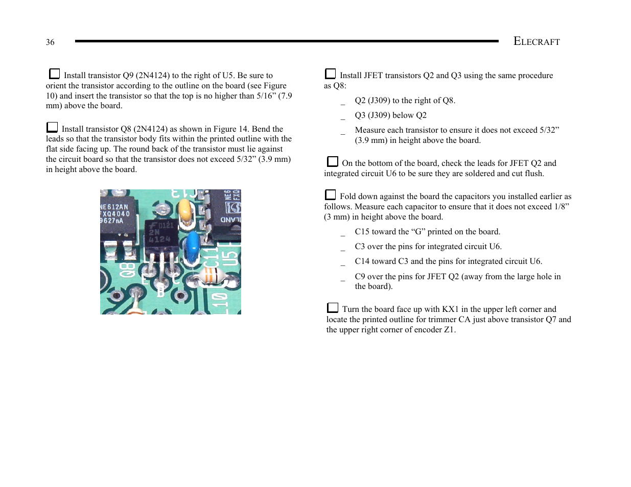 Elecraft KX1 Manual User Manual | Page 37 / 96