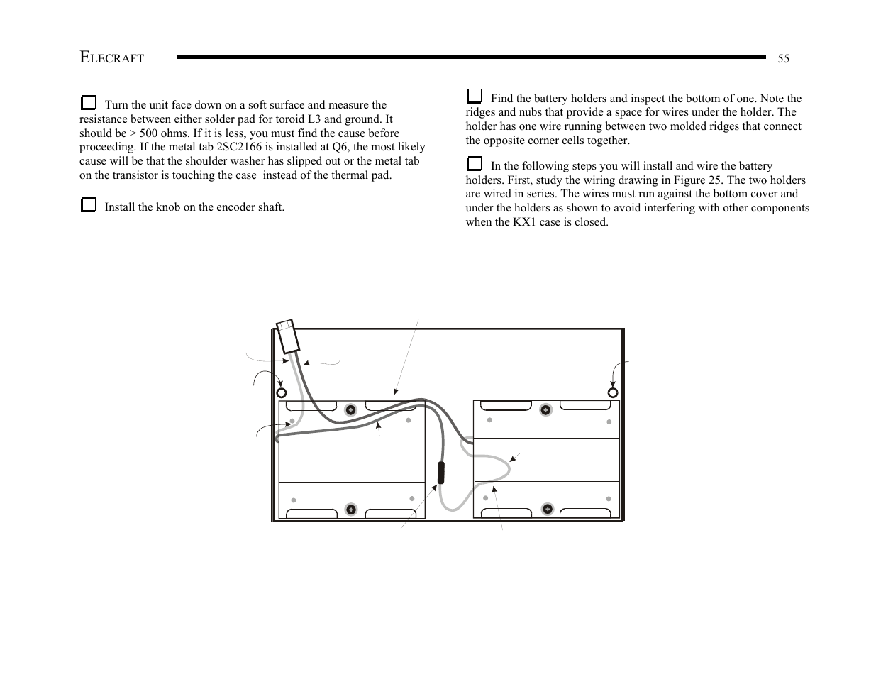 Elecraft KX1 Manual User Manual | Page 56 / 96