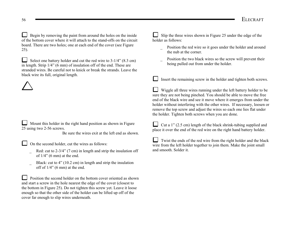 Elecraft KX1 Manual User Manual | Page 57 / 96