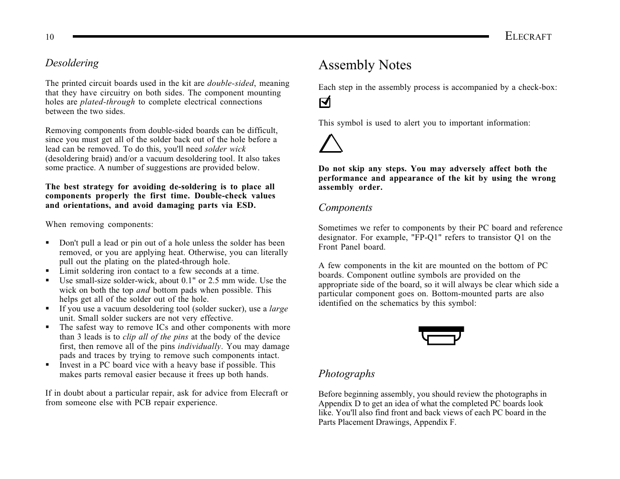 Elecraft K1 User Manual | Page 11 / 91