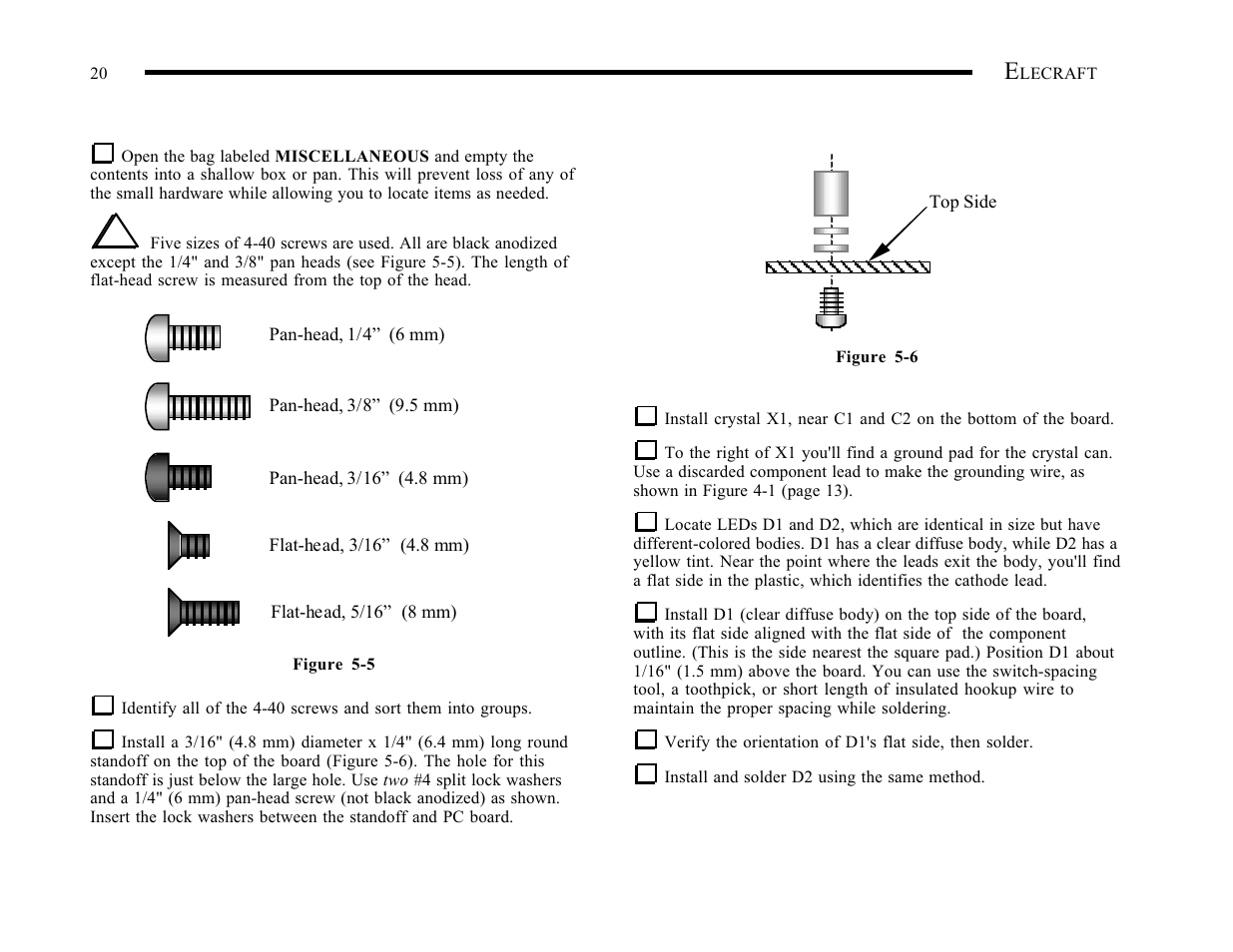 Elecraft K1 User Manual | Page 21 / 91