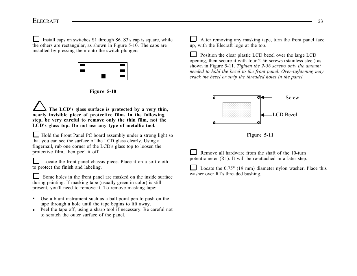 Elecraft K1 User Manual | Page 24 / 91