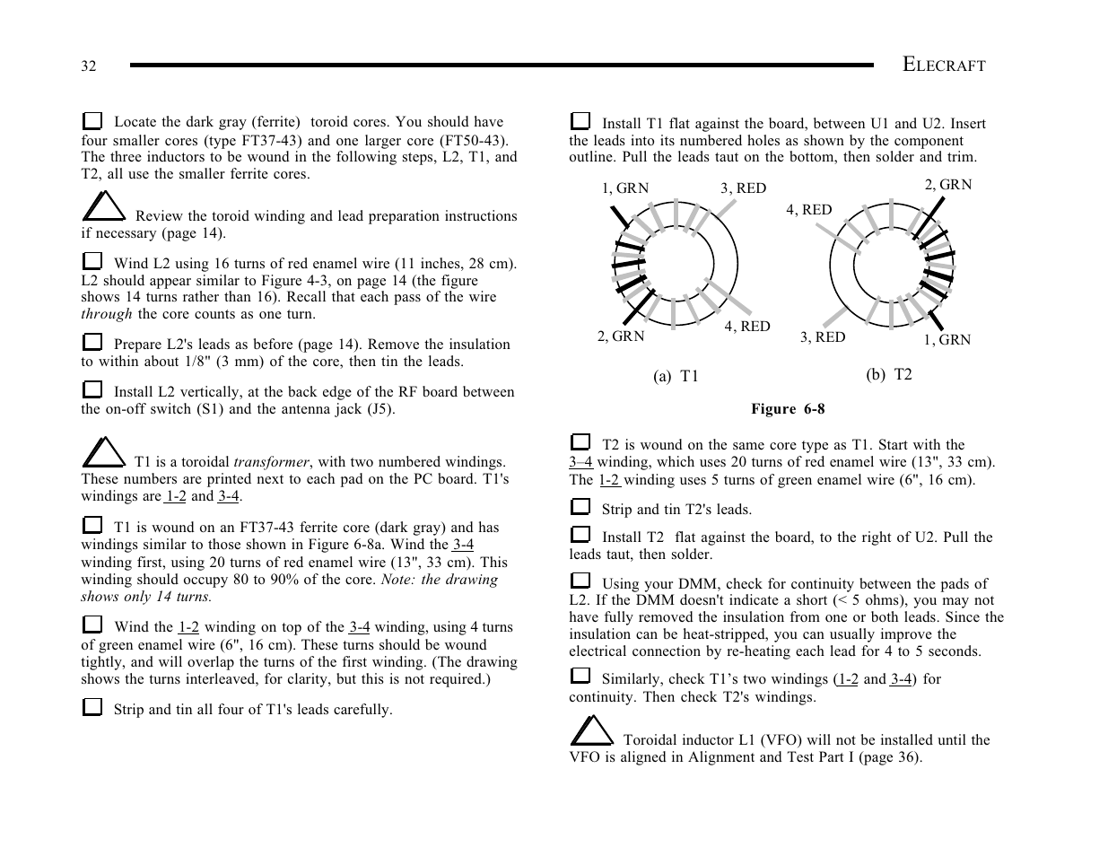 Elecraft K1 User Manual | Page 33 / 91