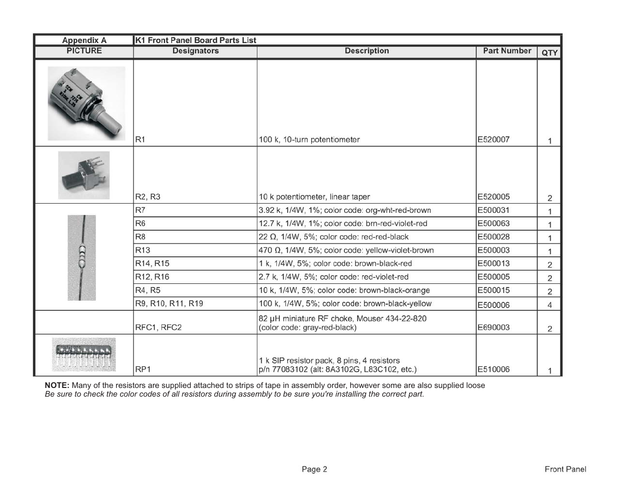 Elecraft K1 User Manual | Page 65 / 91