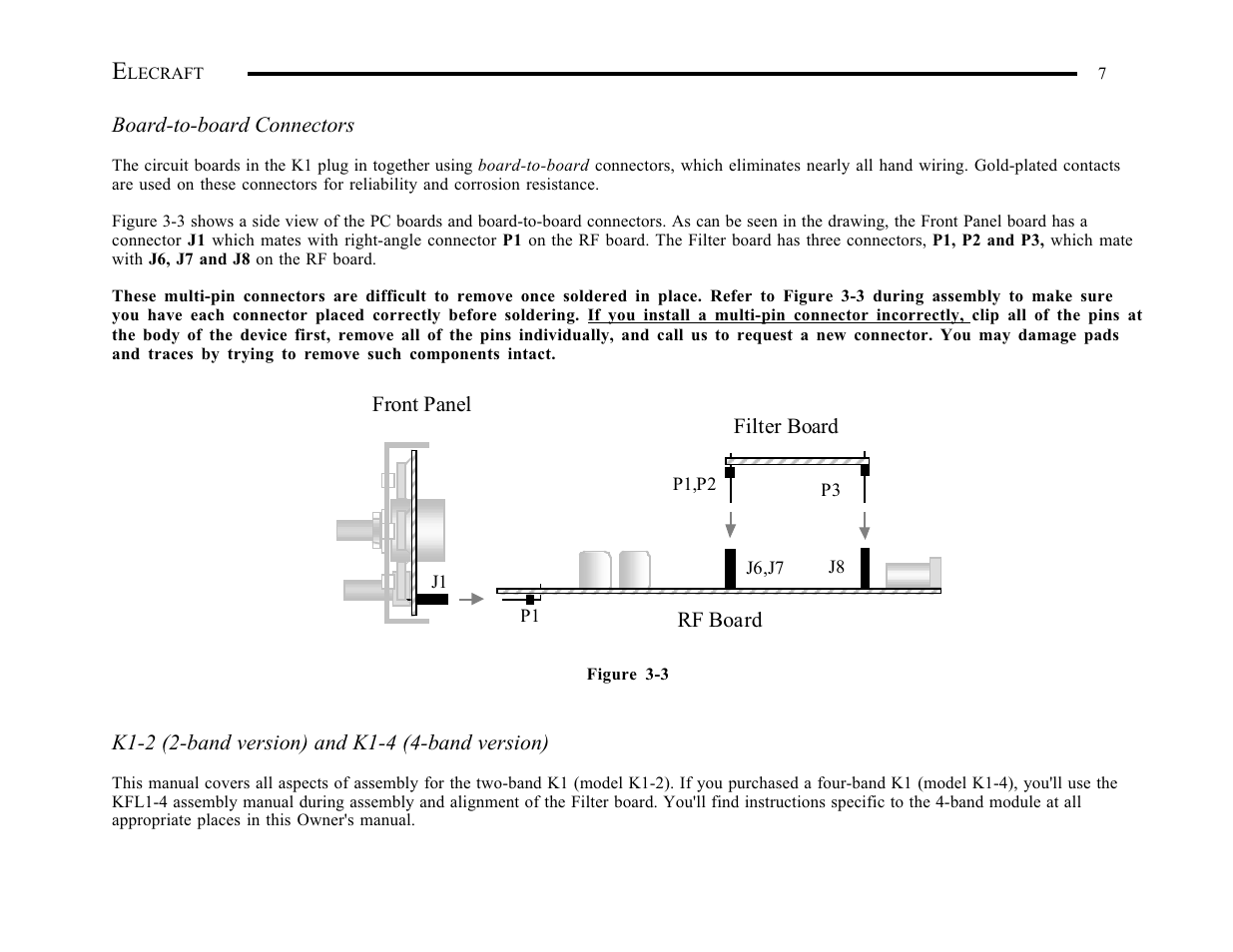 Elecraft K1 User Manual | Page 8 / 91