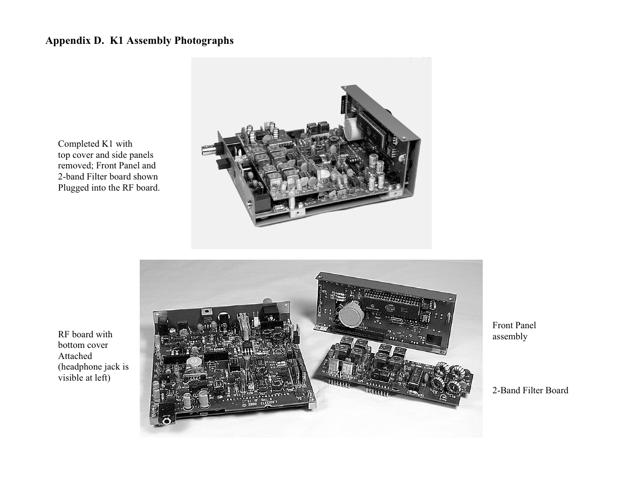 Elecraft K1 User Manual | Page 82 / 91