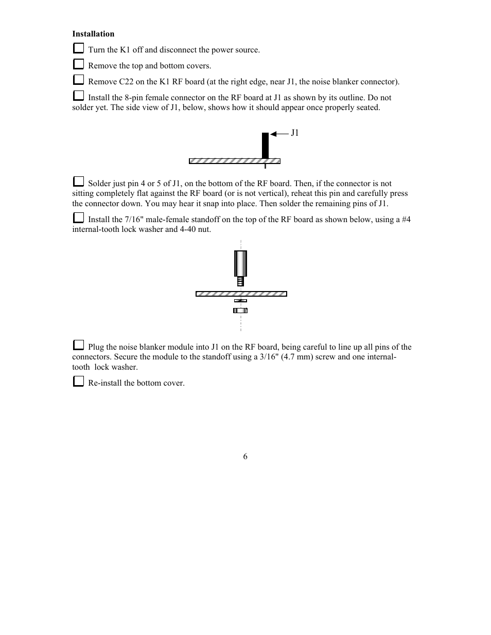 Elecraft KNB1 Manual User Manual | Page 6 / 8