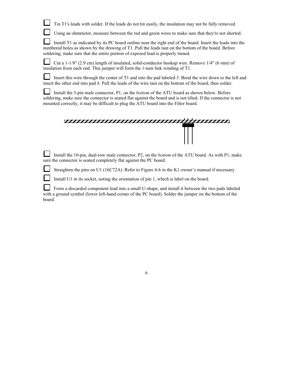 Elecraft KAT1 Manual User Manual | Page 6 / 15