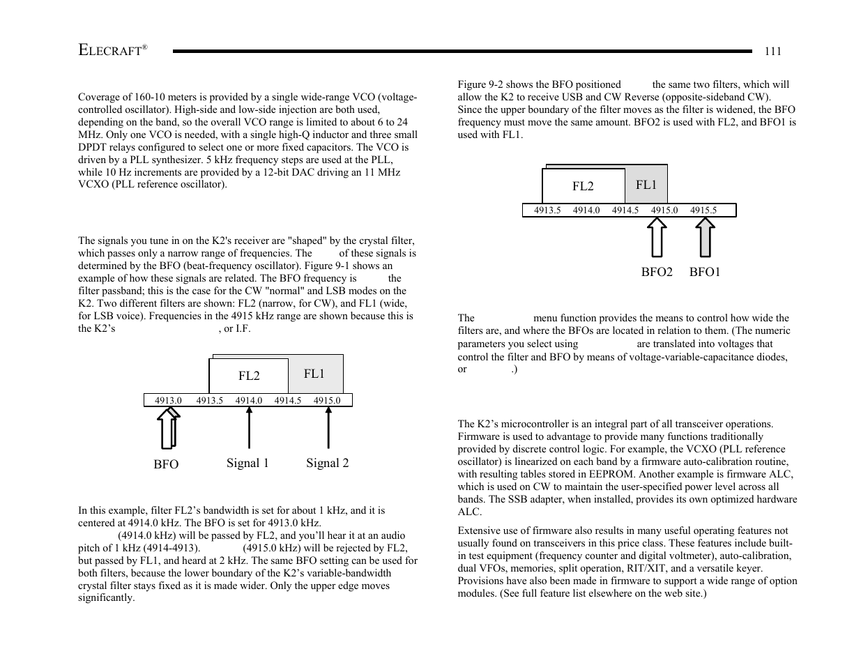 Elecraft K2 Owner's Manual User Manual | Page 112 / 171