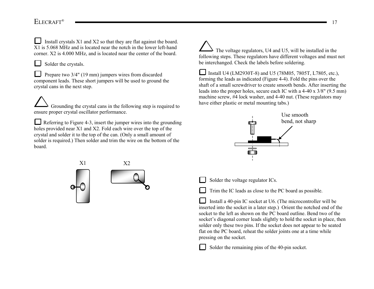 Elecraft K2 Owner's Manual User Manual | Page 18 / 171